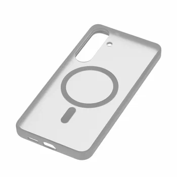 Чехол защитный uBear Cloud Mag Case для Samsung Galaxy S25, серый