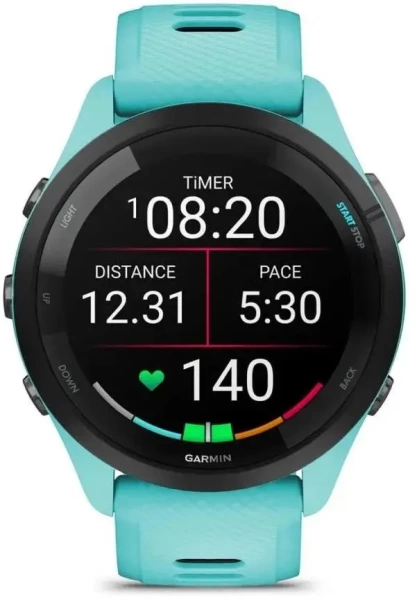 Умные часы Garmin Forerunner 265 46 мм, тиффани (010-02810-12)