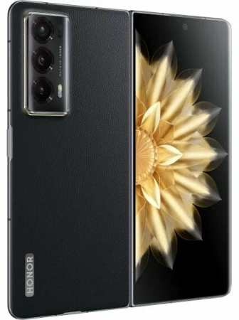 Смартфон Honor Magic V2 16/512 ГБ, черный кожаный