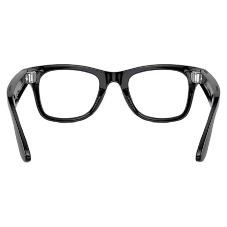Ray-Ban Meta Wayfarer RW4006 (Глянцевая черная оправа, линзы прозрачные), размер М