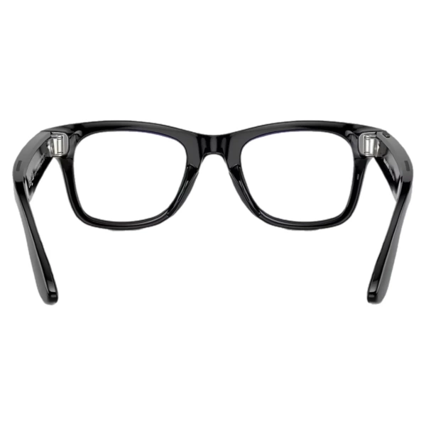 Ray-Ban Meta Wayfarer RW4008 (Глянцевая черная оправа, линзы прозрачные), размер L