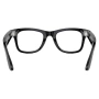 Ray-Ban Meta Wayfarer RW4006 (Глянцевая черная оправа, линзы прозрачные), размер М