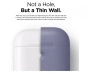 Чехол Elago Silicone case для AirPods 2, тёмно-лавандовый