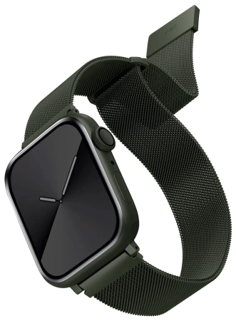 Ремешок Uniq Dante для Apple Watch 49/45/44/42mm, зелёный