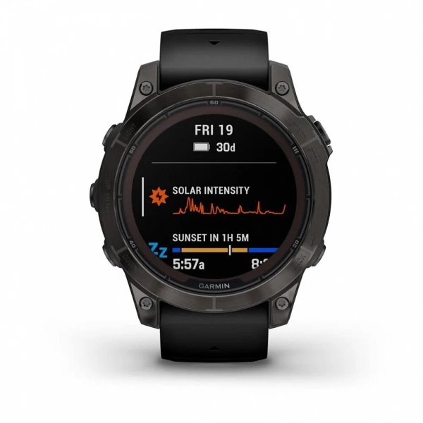 Умные часы Garmin Fenix 7 Pro Sapphire Solar, серый (010-02777-11)