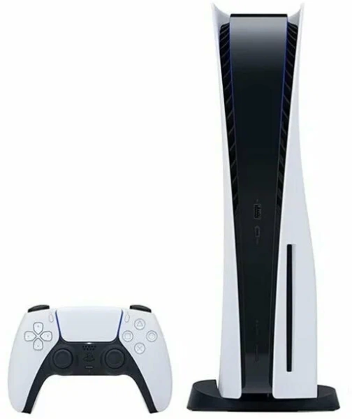 Игровая приставка Sony PlayStation 5 825 ГБ SSD c дисководом, белый