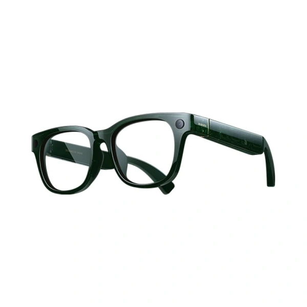 Умные очки Xiaomi AI Glasses прозрачные линзы, зеленая оправа