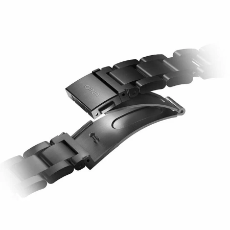 Ремешок Uniq OSTA Steel Strap для Apple Watch 49/45/44/42mm, черный