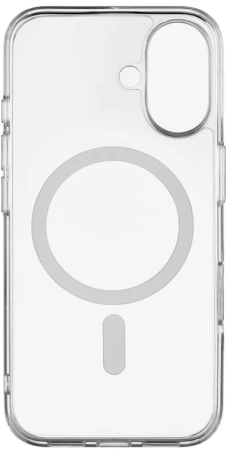 Чехол защитный uBear Real Mag Case, iPhone 16 MagSafe, прозрачный