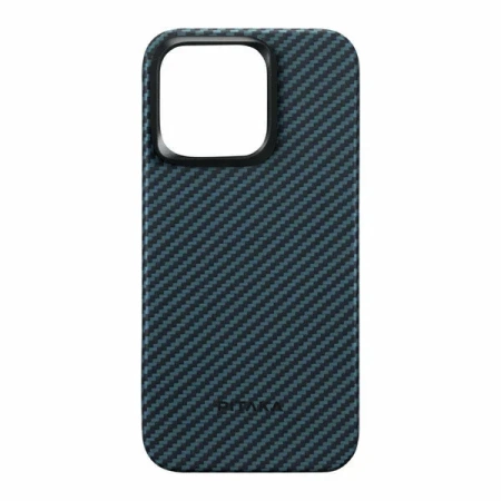 Усиленный чехол Pitaka MagEZ Pro 4 для iPhone 15 Pro, темно-синий