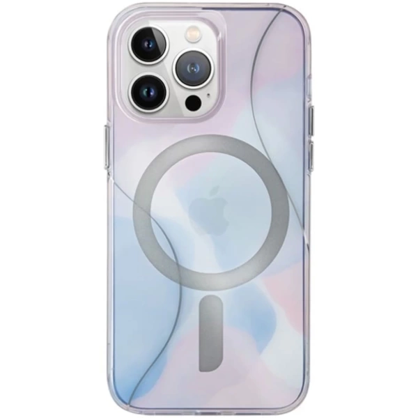 Чехол Uniq c MagSafe для iPhone 15 Pro COEHL Palette, Dusk Blue