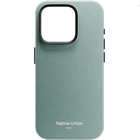 Чехол Native Union Active Case для iPhone 16 Pro Max, зеленый сланец