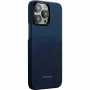 Чехол Pitaka Fusion Weaving MagEZ Case 4 для iPhone 15 Pro, синий
