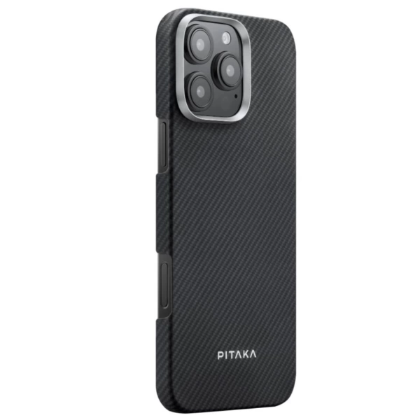 Чехол Pitaka Ultra-Slim Case для iPhone 16 Pro Мах, черный