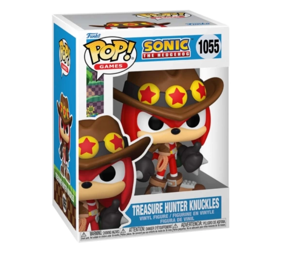 Фигурка Funko POP! Games Sonic the Hedgehog Treasure Hunter Knuckles     