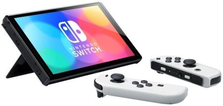 Игровая приставка Nintendo Switch OLED 64 ГБ, белый