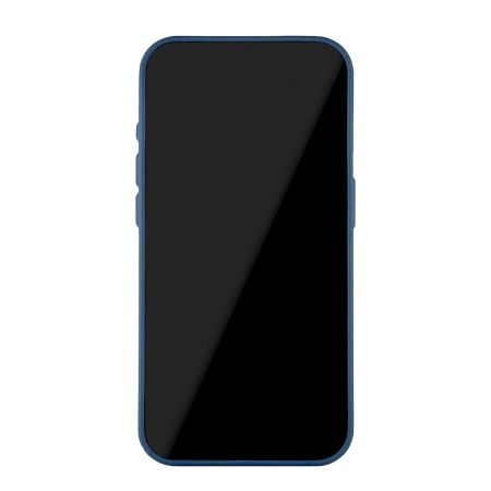 Чехол защитный uBear Capital Leather Case iPhone 15 Pro Max MagSafe, тёмно-синий
