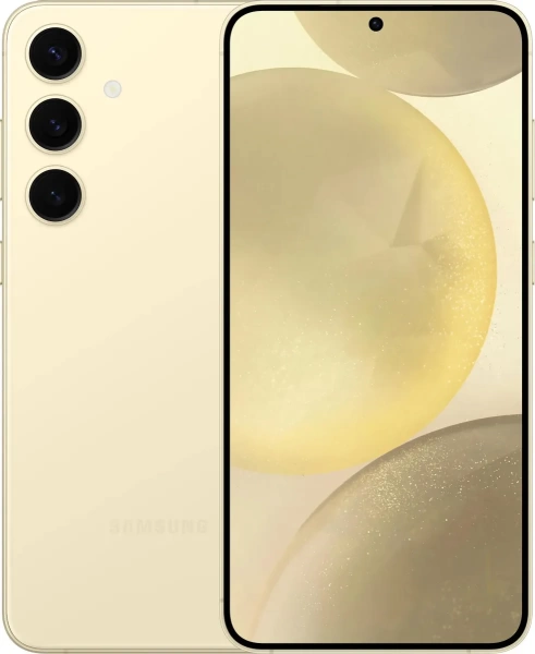 Смартфон Samsung Galaxy S24 8/128 ГБ, желтый (Amber Yellow)