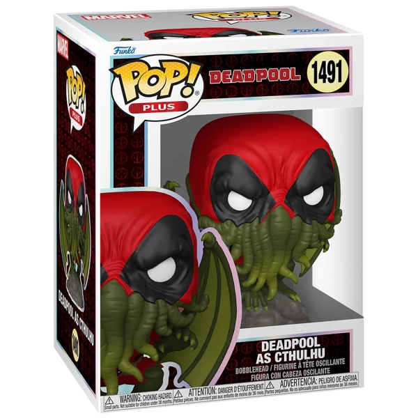 Фигурка Funko POP! Plus Bobble Marvel Deadpool Lit Cls Deadpool As Cthulhu