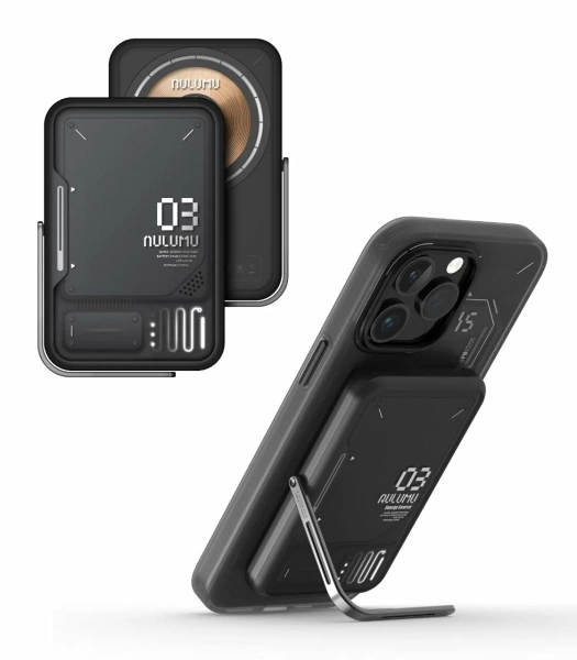 Аккумулятор внешний магнитный Aulumu МОЗ 3500 mAh, черный       