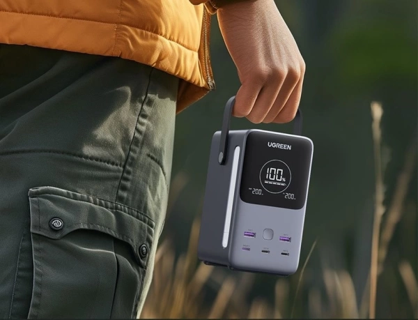 Внешний аккумулятор UGREEN 48000mAh 300W Fast Charging Power Bank, серый