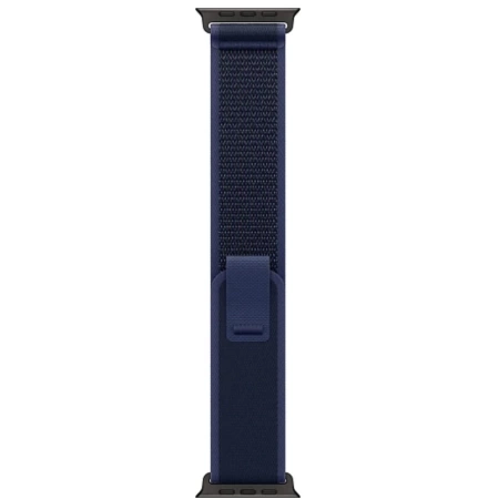 Apple Watch Ultra 2 2024 49 мм, корпус из черного титана, ремешок Trail синего цвета, размер S/M