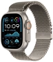 Apple Watch Ultra 2 2024 49 мм, ремешок Milanese бежевого цвета, размер M