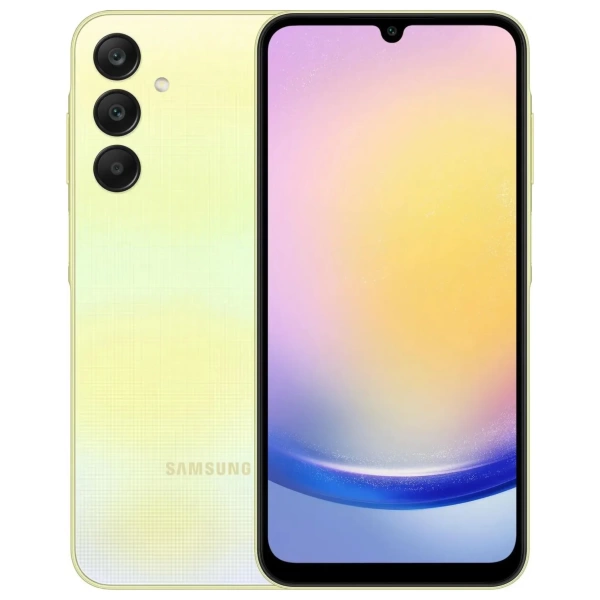 Смартфон Samsung Galaxy A25 6/128 ГБ, желтый