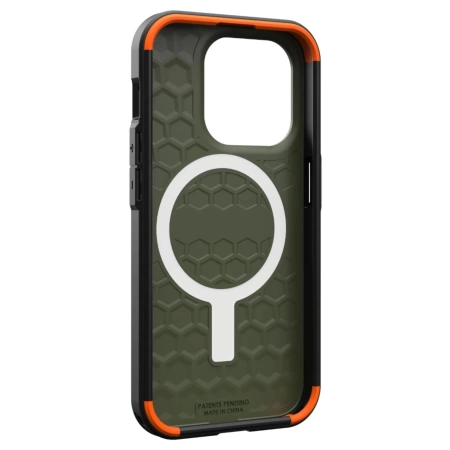 Чехол с поддержкой Magsafe UAG Civilian iPhone 15 Pro Max, оливковый