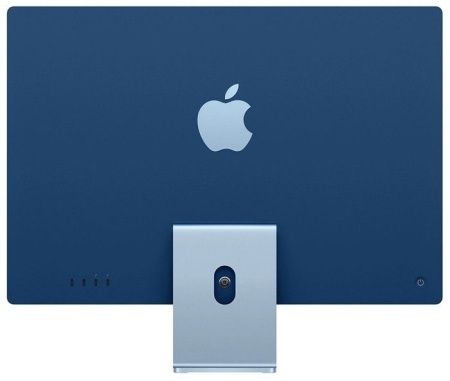Моноблок Apple iMac 24" Retina 4,5K, M1 (7-core GPU), 8 ГБ, 256 ГБ (MJV93), синий
