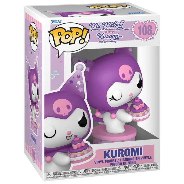 Фигурка Funko POP! My Melody 50th Kuromi 20th Kuromi (With Cake)