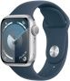 Apple Watch Series 9 41 мм, серебристый, размер  L/M