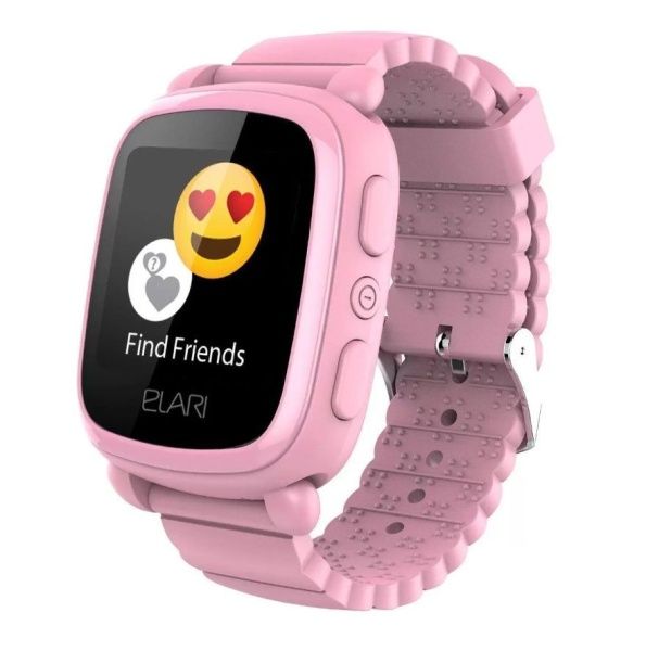 Детские умные часы ELARI Kidphone 2, розовый