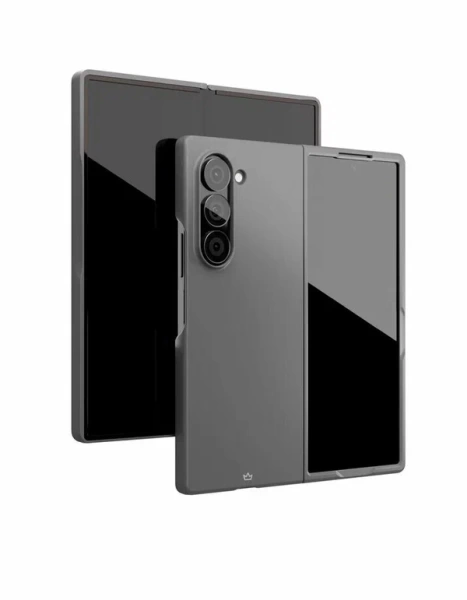 Чехол защитный VLP Flex Case для Samsung Z Fold 6, серый