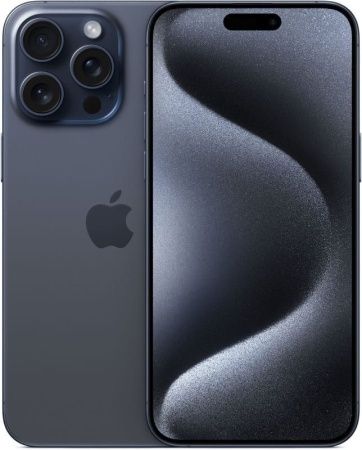 Apple iPhone 15 Pro 512 ГБ, «титановый синий»