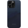 Чехол Pitaka Fusion Weaving MagEZ Case 4 для iPhone 15 Pro Max, синий
