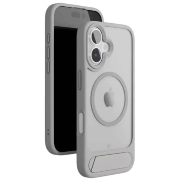 Чехол защитный "vlp" Reels Case c MagSafe для iPhone 16, серый