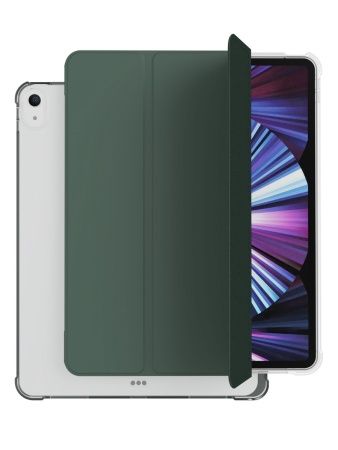 Чехол "vlp" Dual Folio для iPad 10, темно-зеленый