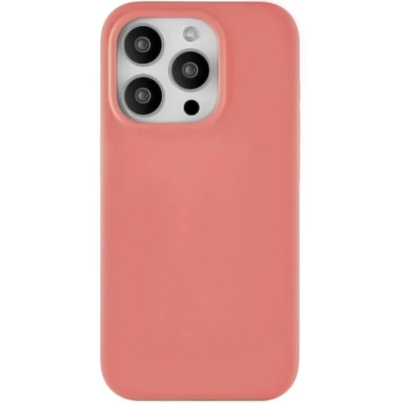 Чехол силиконовый MagSafe uBear  iPhone 16 Pro Max, коралловый