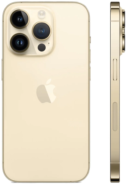 Apple iPhone 14 Pro 256 ГБ, золотой