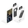 Чехол защитный uBear Capital Leather Case iPhone 15 Pro Max MagSafe, черный