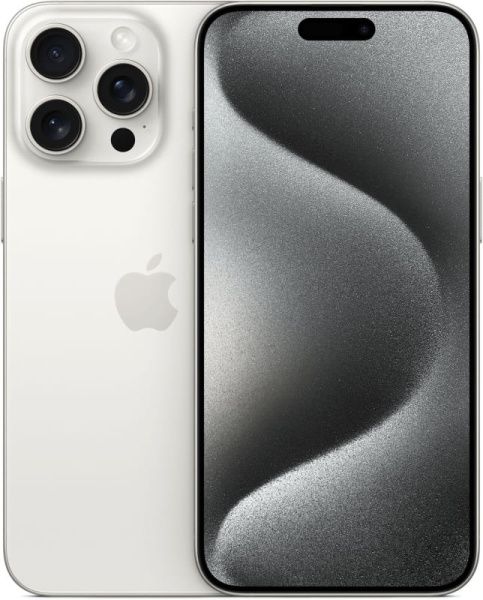 Apple iPhone 15 Pro Max 512 ГБ, «титановый белый»