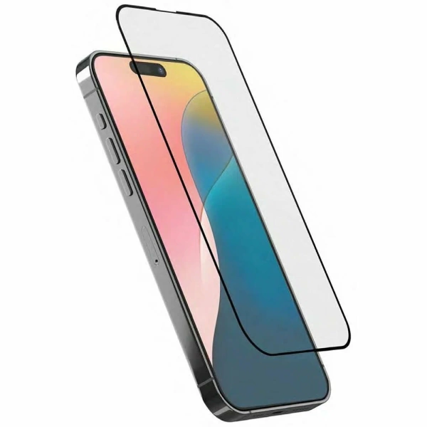Стекло Защитное  uBear Extreme Nano Shield iPhone 16e, черная рамка