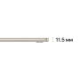 Apple MacBook Air 15" M2 8 ГБ, 512 ГБ SSD, «сияющая звезда» (MQKV3)