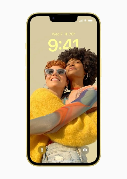 Apple iPhone 14 128 ГБ, жёлтый