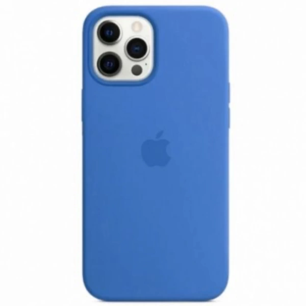 Чехол силиконовый MagSafe iPhone 13 Pro, светло-синий