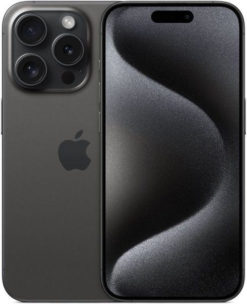 Apple iPhone 15 Pro 128 ГБ, «титановый чёрный»
