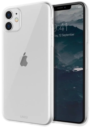Чехол Uniq Transparent на iPhone 11, прозрачный