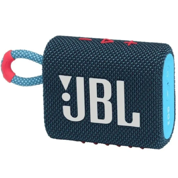 Портативная колонка JBL Go 3, голубой-розовый