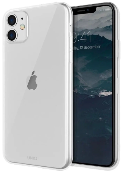 Чехол Uniq Transparent на iPhone 11, прозрачный